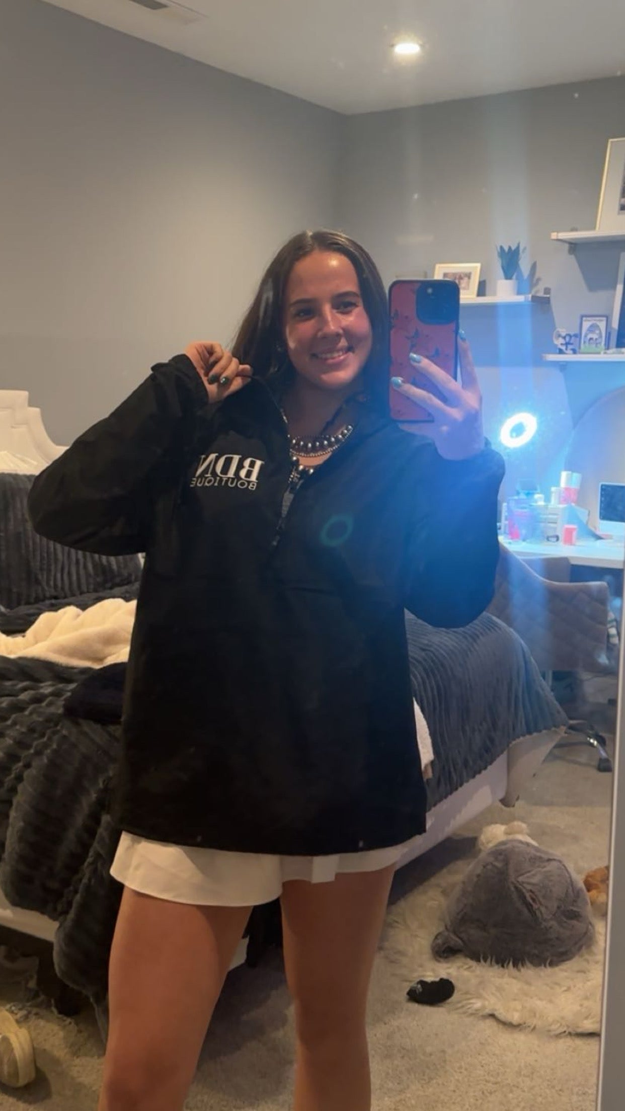 BDN Boutique rain jacket