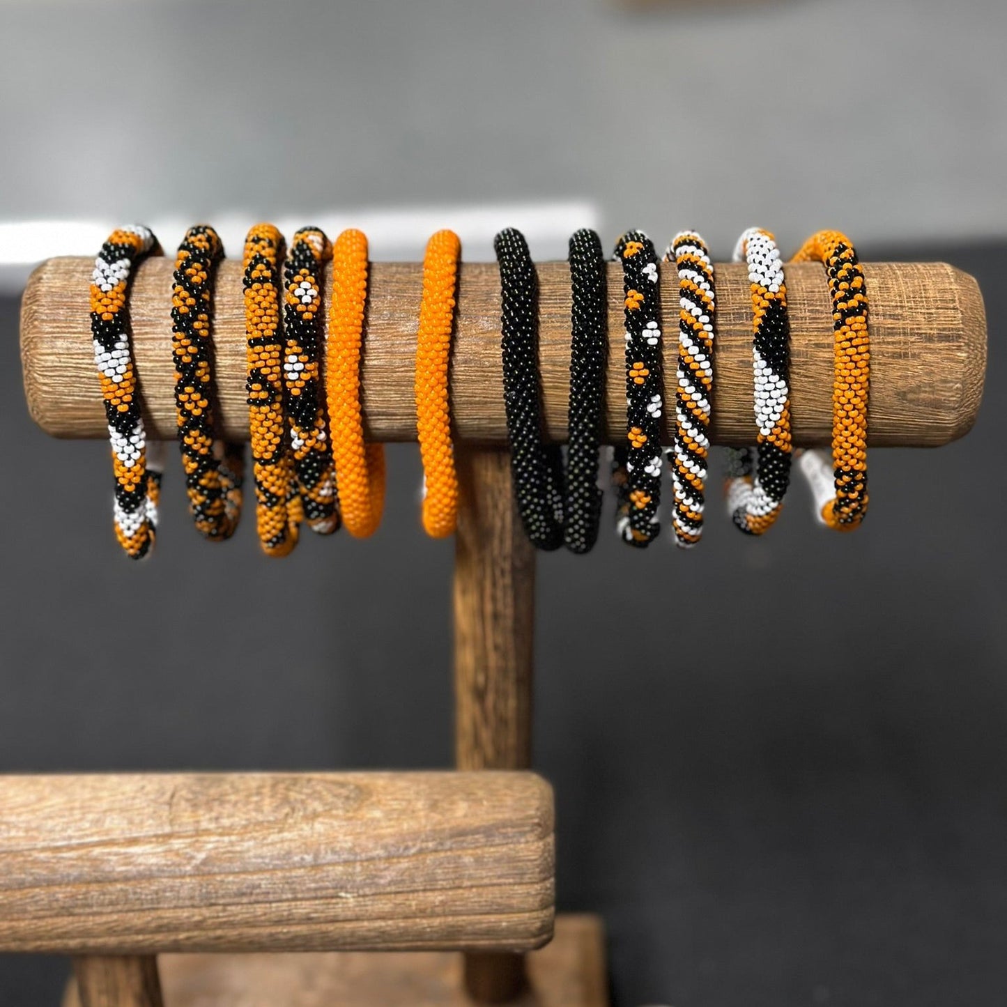 Roll-On® Bracelets Orange and Black