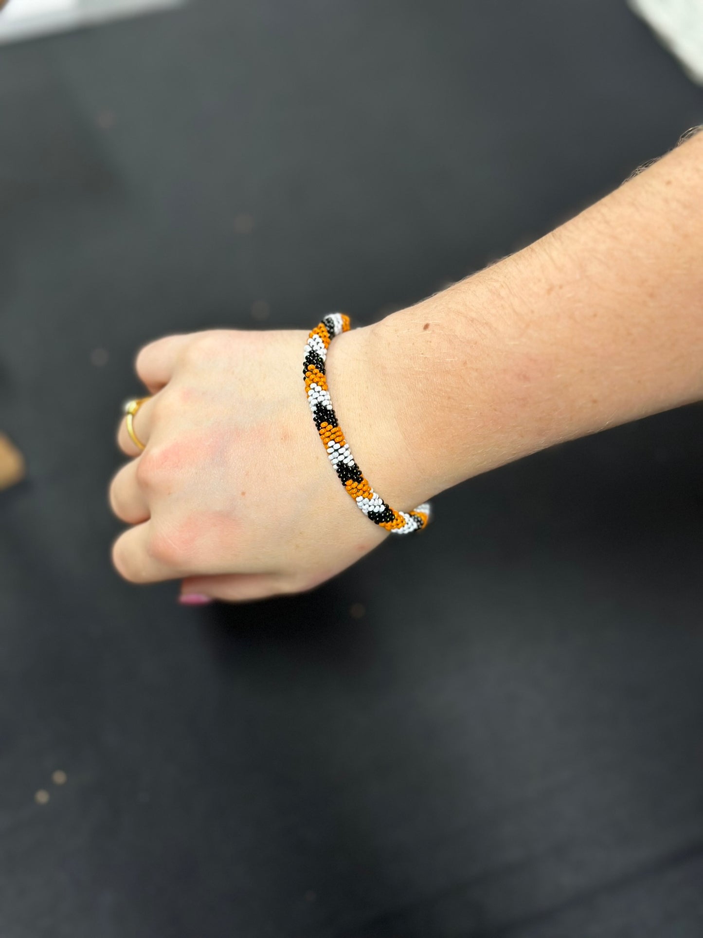 Roll-On® Bracelets Orange and Black