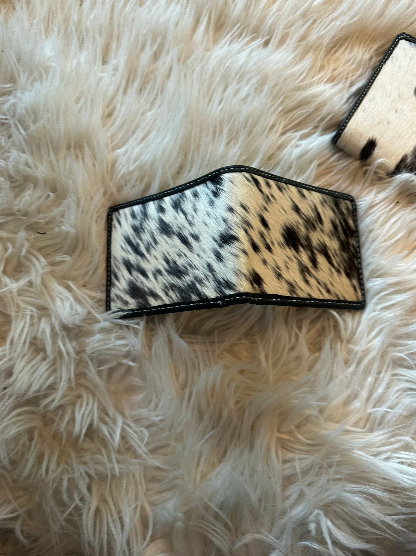 Genuine Cowhide bifold Short Mens Wallet