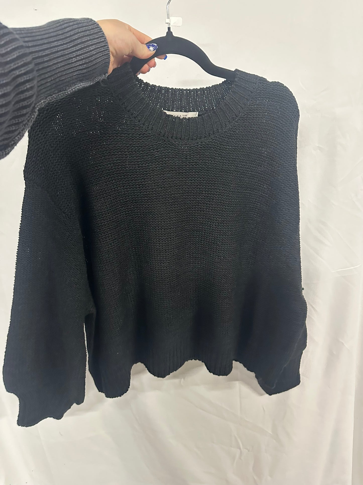 Oversized baloon sleeve sweater