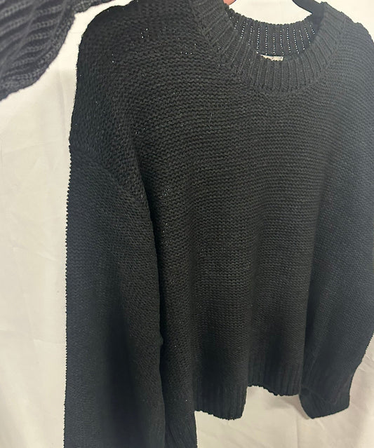 Oversized baloon sleeve sweater