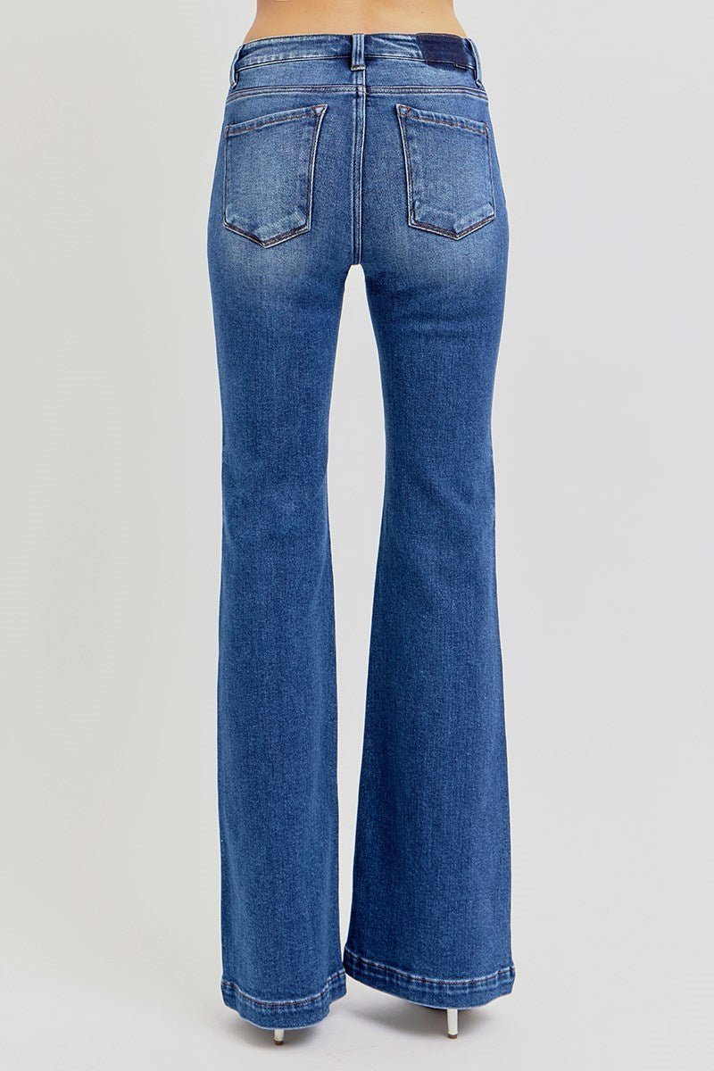 Low rise flare jeans - RDP5852
