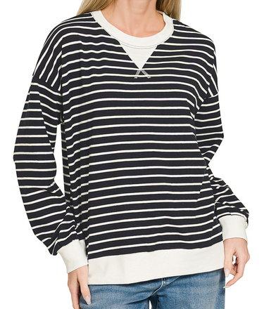 Striped pullover