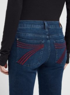 7 FOR ALL MANKIND DOJO JEANS  -  SHADOW LEAF - 3S2