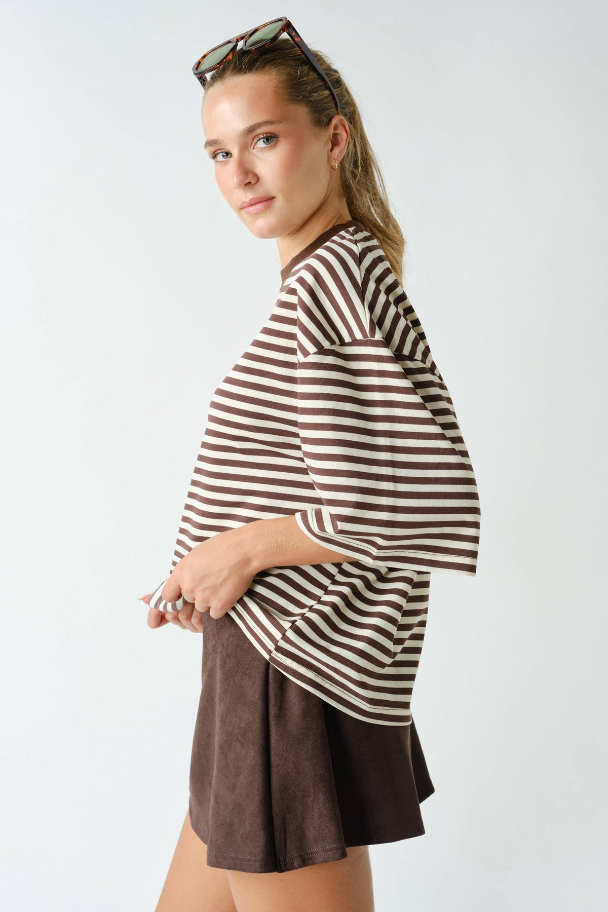 Latitude Striped Tee