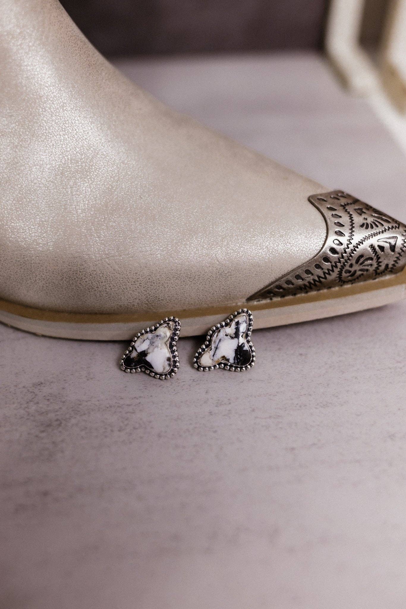 Lil Cow Slab Earrings