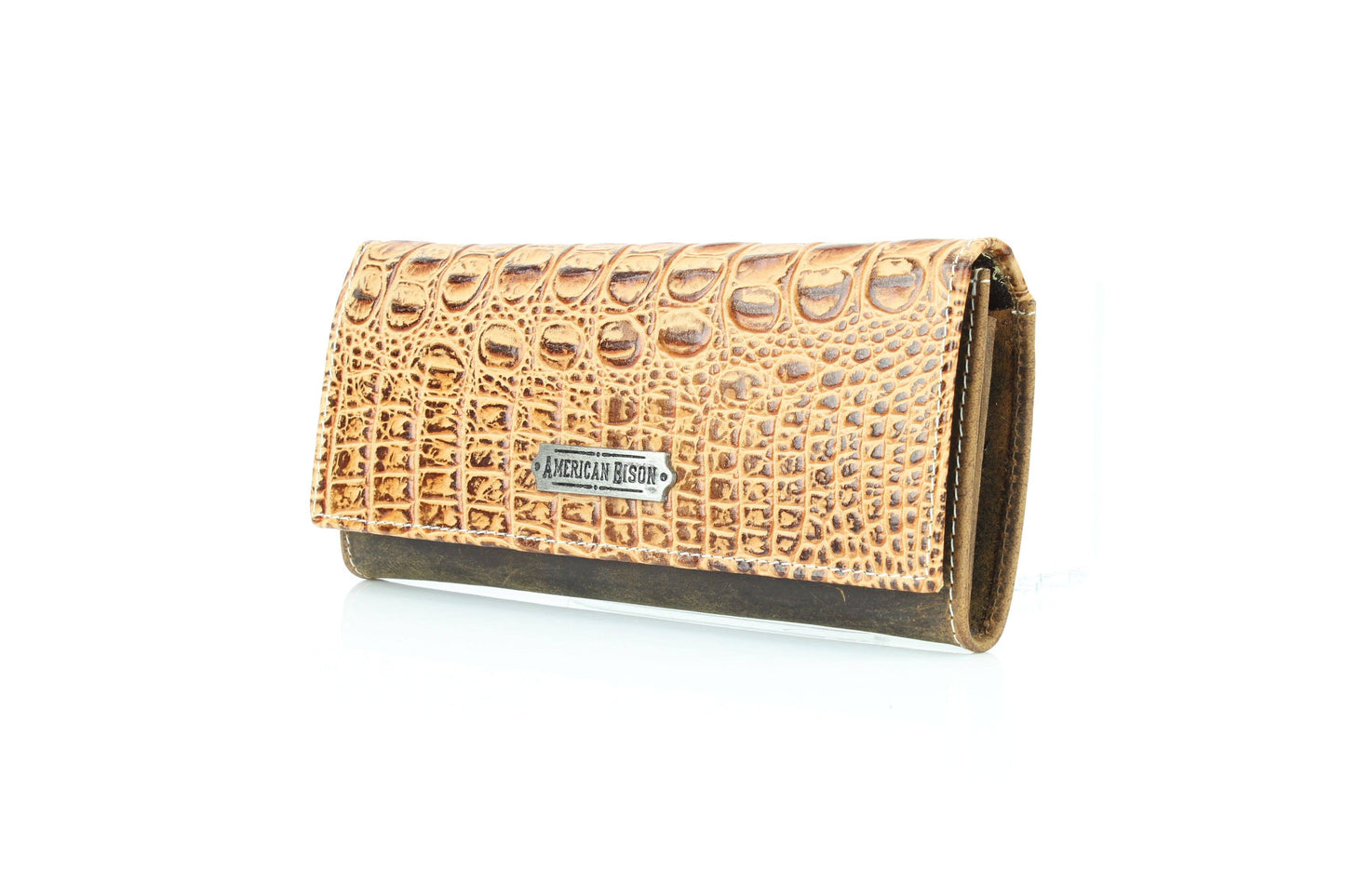 Women’s Wallet with Embossed Alligator Pattern AB LW 18 LG