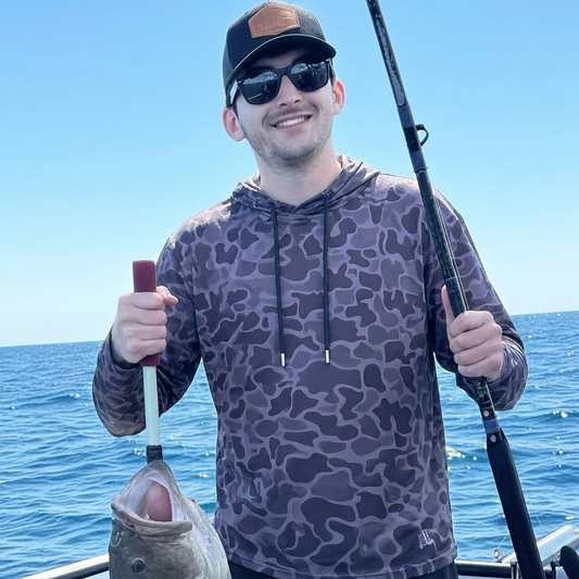 SL-2730 Southern Limit Pullover Black Camo