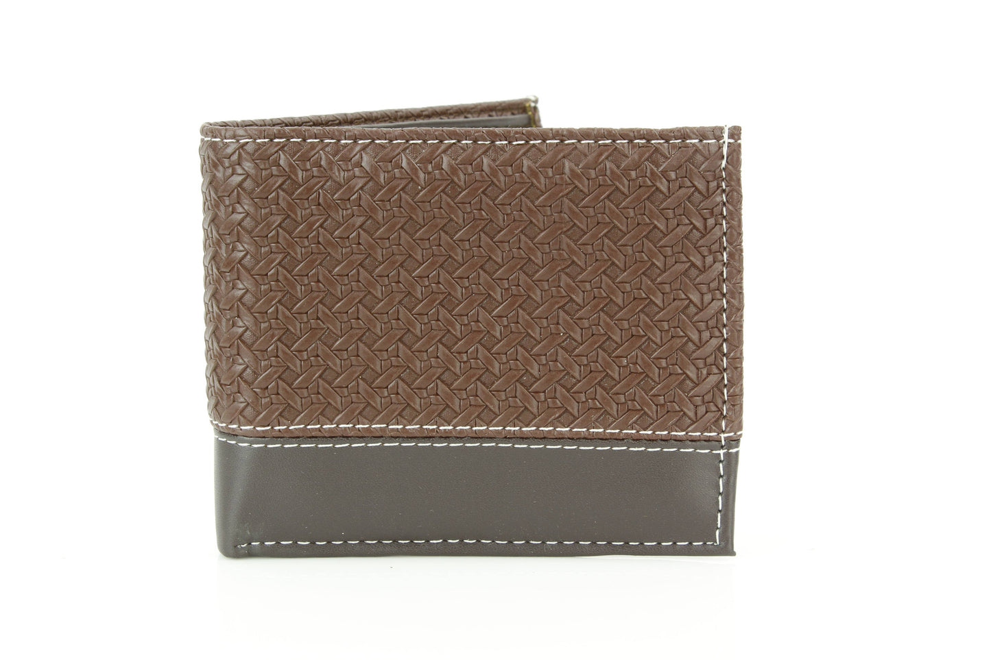 Vegan Braided Wallet with Plain Strip VL 901