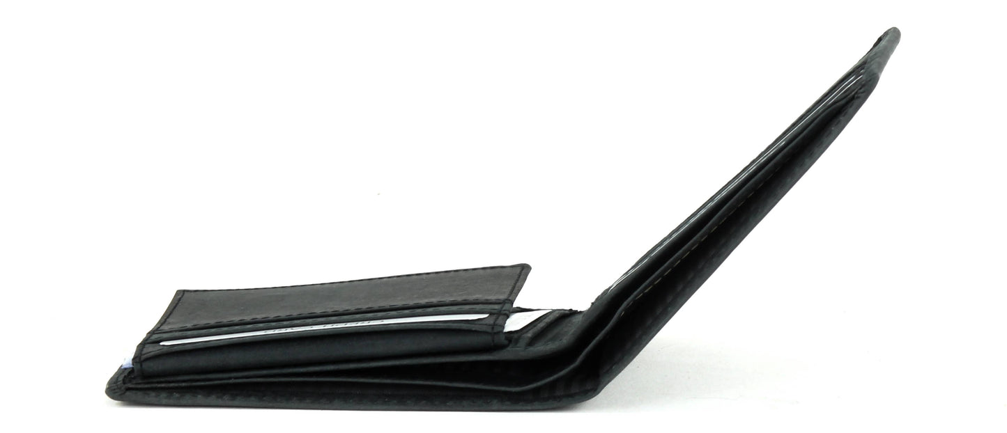 Antique Leather Bi Fold Wallet Style : 8004