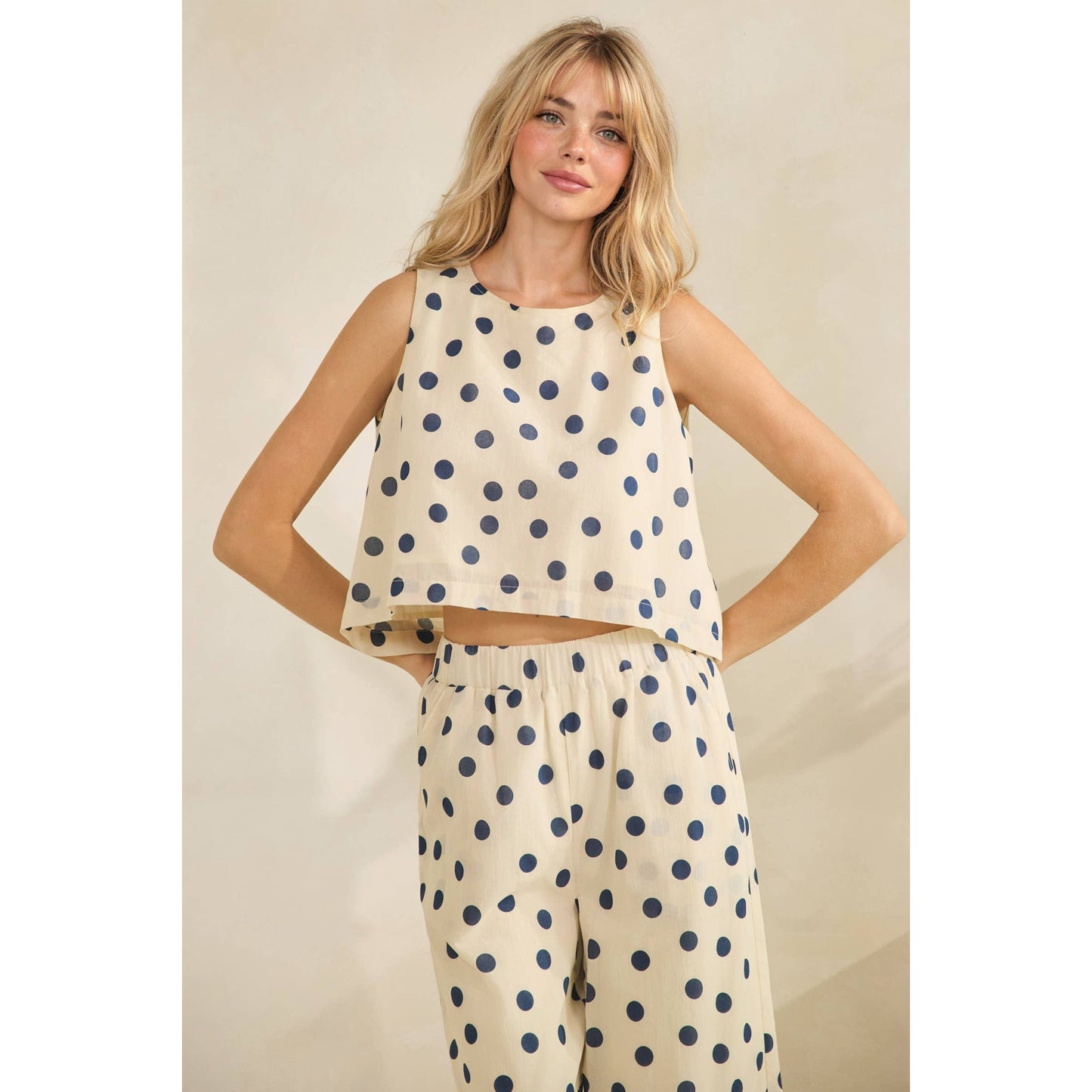 Ocean Breeze Polka Dot Set