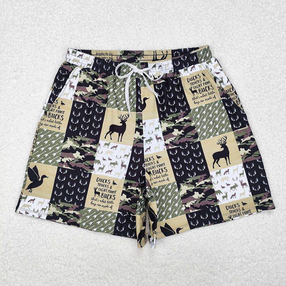 Mens Camouflage Shorts