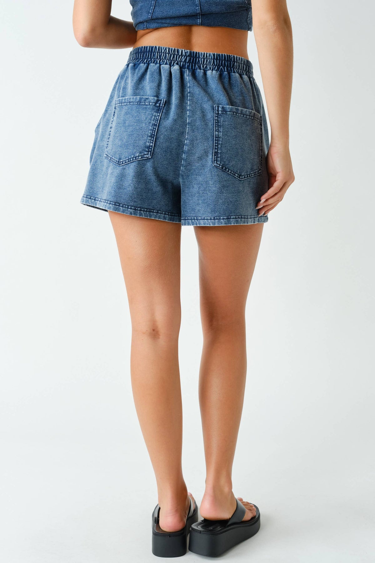 Monterey Soft-Wash Stretch-Denim Leisure Set