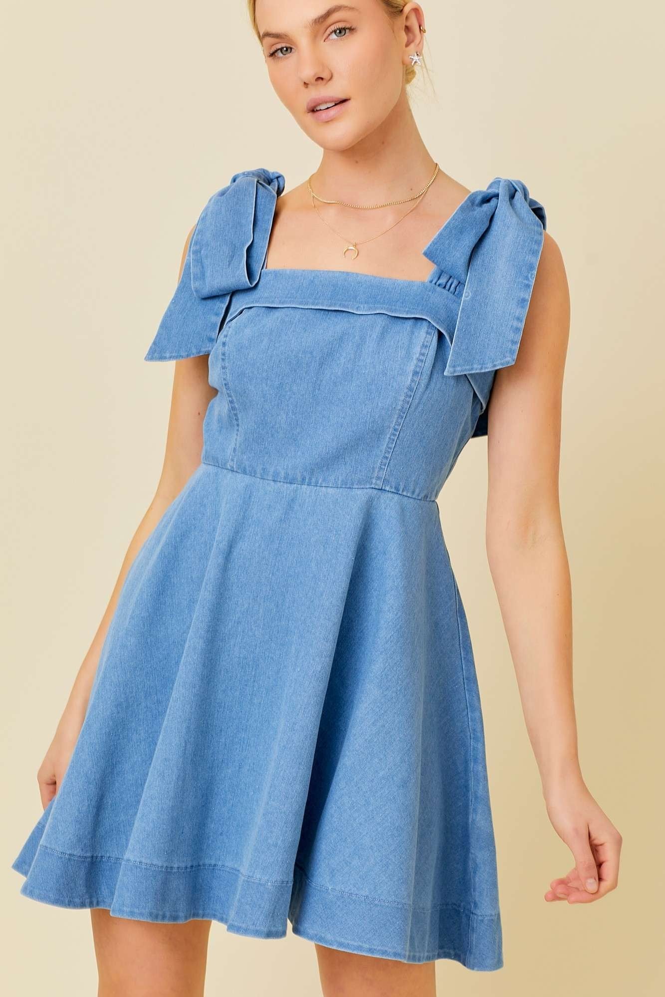 Denim Mini Dress