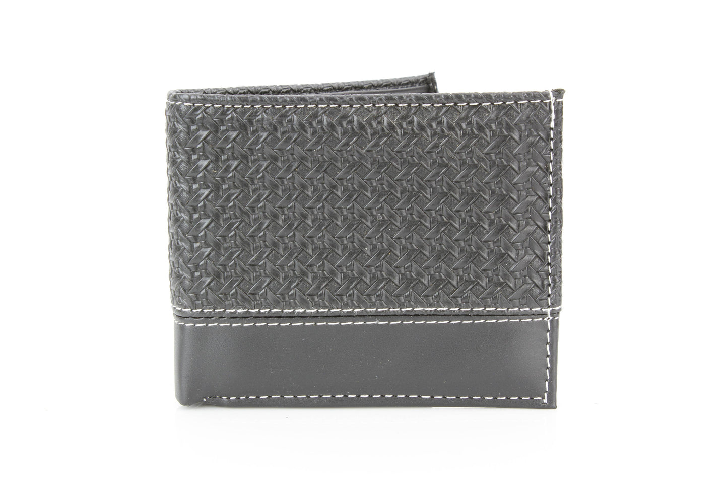 Vegan Braided Wallet with Plain Strip VL 901