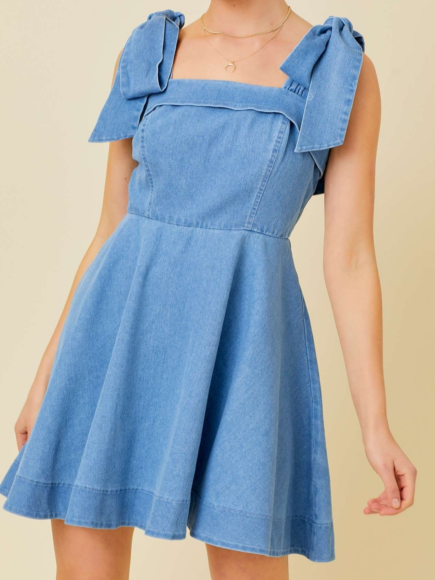 Denim Mini Dress